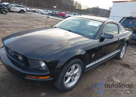 2007 Ford Mustang V6 Deluxe/V6 Premium from USA, damaged, VIN 1ZVFT80N375252637